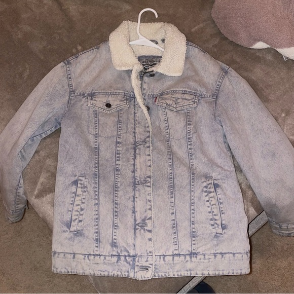 Levi’s denim & sherpa jacket - Picture 12 of 14